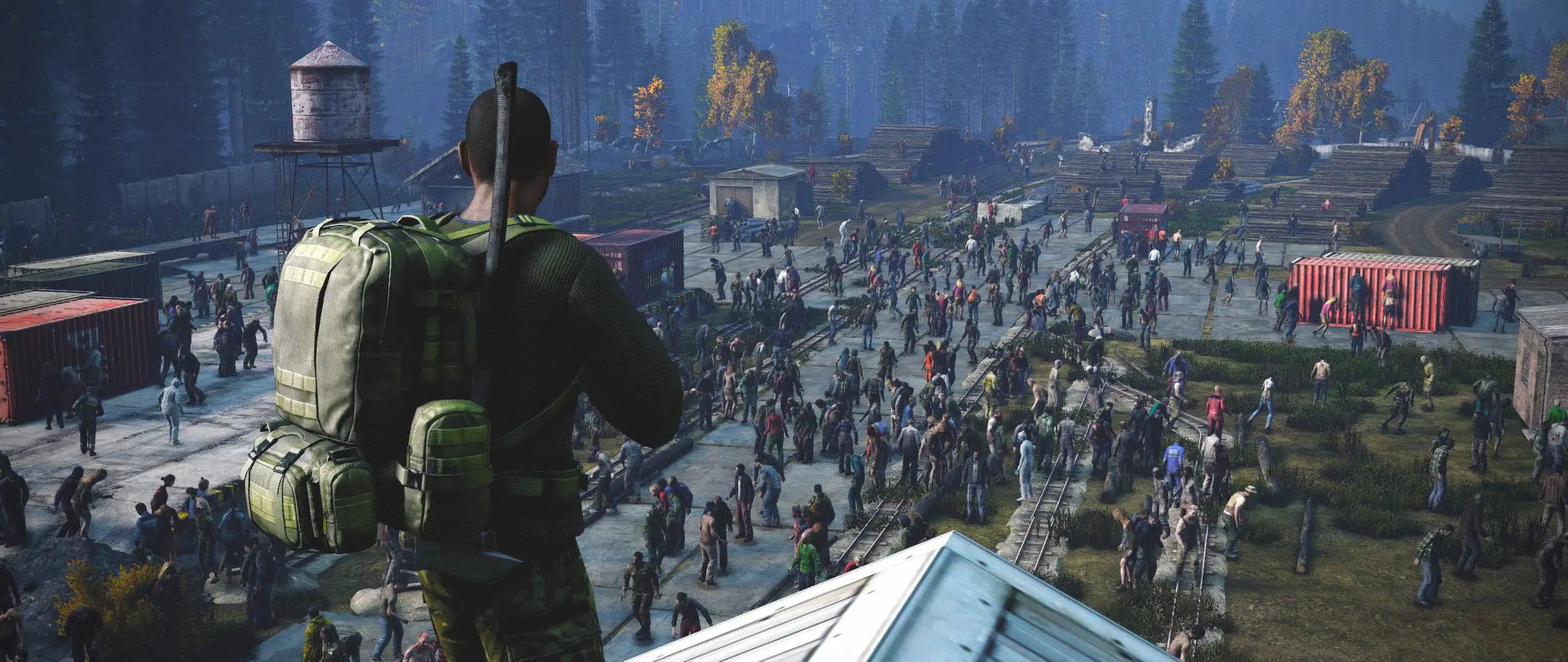 A Massive DayZ horde